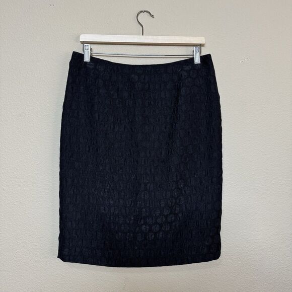 Anthropologie Dresses & Skirts - Maeve Anthropologie Skirt women 8 polka dot pencil black